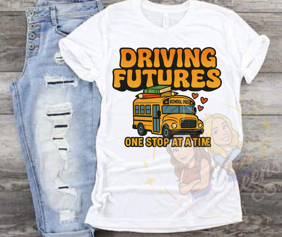 Driving Futures – School Bus Tee