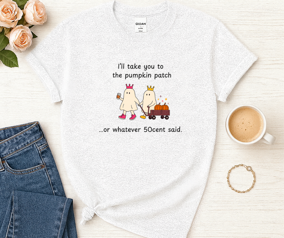 Pumpkin Patch Ghosts Tee